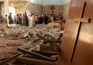 destrucción de iglesias cristianas en irak